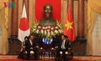 Presiden Vietnam, Tran Dai Quang menerima Ketua Majelis Rendah Jepang, Oshima Tadamori