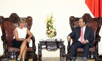 PM Vietnam, Nguyen Xuan Phuc menerima Dubes Spanyol untuk Vietnam, Maria Jeus Figa Lopez-Palop 