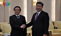 Sekjen KS PKT, Xi Jinping menerima Hoang Binh Quan,  Utusan Khusus Sekjen  KS PKV, Nguyen Phu Trong
