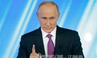 Presiden Rusia menonjolkan pengaruh Revolusi Oktober Rusia  terhadap dunia