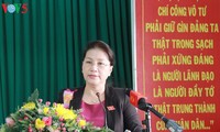 Ketua MN Vietnam, Nguyen Thi Kim Ngan mengadakan kontak  dengan para pemilih Kota Can Tho
