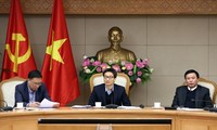 Deputi PM Vietnam, Vu Duc Dam mengadakan sidang Dewan Pengarahan  Penyusunan   Ensiklopedia Vietnam