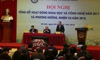 PM Vietnam, Nguyen Xuan Phuc menghadiri Konferensi evaluasi dari Kementerian Ilmu Pengetahuan dan Teknologi
