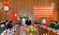 PM Vietnam, Nguyen Xuan Phuc melakukan kunjungan kerja di Markas KODAM V