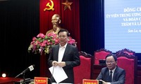 Deputi PM Vietnam, Trinh Dinh  Dung melakukan kunjungan kerja di Provinsi Son La