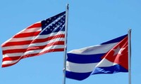 Ketua Kuba, Miguel Diaz-Canel menerima delegasi AS
