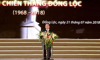 PM Viet Nam, Nguyen Xuan Phuc menghadiri upacara peringatan ultah ke-50  Kemenangan Dong Loc 