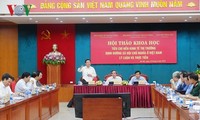 Lokakarya ilmiah: “Kriterium perkonomian pasar  menurut pengarahan sosialis di Viet Nam: teori dan praktek”