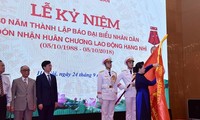 Ketua MN Viet Nam, Nguyen Thi Kim Ngan menghadiri upacara peringatan  HUT ke-30 berdirinya koran “Dai Bieu Nhan Dan”