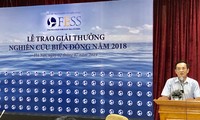 Acara pemberian “Penghargaan Penelitian Laut Timur-tahun 2018”