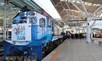 Iringan kereta api ASEAN-Republik Korea: Menyambut awalan dari satu perjalanan  persahabatan yang baru.