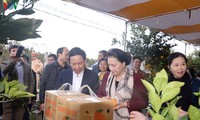 Ketua MN Vietnam, Ibu Nguyen Thi Kim Ngan melakukan kunjungan kerja di Kabupaten Cao Phong, Provinsi Hoa Binh