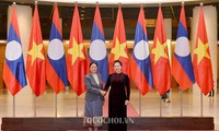 Kerjasama antara Parlemen dua negara Vietnam dan Laos semakin konkret, substantif dan berhasil-guna