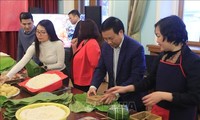 Die vietnamesische Botschaft feiert das Neujahrsfest Tet für die vietnamesische Gemeinschaft in Russland
