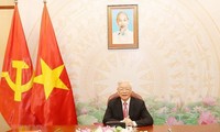 Vietnam-Laos melakukan kerja sama di sektor ekonomi menurut arah  perkembamgan yang berkelanjutan