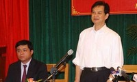 Le Premier Ministre Nguyen Tan Dung à Ninh Thuan 