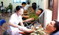 Près d’1% de la population vietnamienne a donné son sang