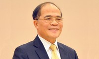 Nguyen Sinh Hung reçoit 25 chefs d'organisations vietnamiennes à l'étranger
