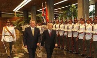 Le Secrétaire général du Parti termine sa visite à Cuba
