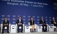 Clôture de la conférence du forum économique mondial pour l’Asie de l’Est