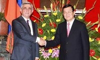 Le Président arménien reçu par les plus hauts dirigeants vietnamiens