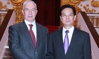 Les activités du Premier ministre ukrainien, en visite au Vietnam