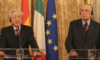 Porter les relations Vietnam-Italie au niveau de partenariat stratégique