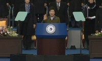 République de Corée : la nouvelle présidente Park Geun-hye prête serment