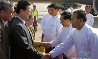 Boosting cooperation with Myanmar, being active in Greater Mekong Sub-region 