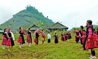 New Year celebration of the Mong people