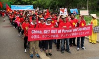 Overseas Vietnamese protest China's violation of Vietnam's sovereignty