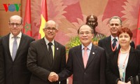 NA Chairman Nguyen Sinh Hung receives Moroccan Parliamentary Speaker