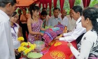 Wedding ceremony of the Khmer