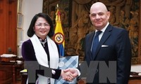 Vice President Dang Thi Ngoc Thinh visits Colombia