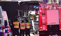 Lorry ploughs into crowd at Christmas market intentionally 