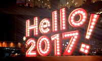 Vietnamese welcome New Year 2017