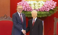 Australia praises Party General Secretary Nguyen Phu Trong's role in bilateral ties