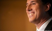 Santorum sweeps three GOP contests, gaining momentum