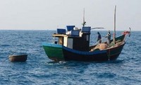 Rescued Vietnamese fishermen in good condition