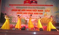 Vietnam, Laos border provinces exchange cultural values
