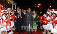 Lao Party leader visits HCM City