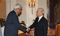 Party leader Nguyen Phu Trong active in India
