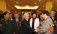 Party leader calls for greater support from the elderly 