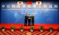 China, Japan, ROK wrap up 5th round of FTA talks