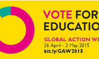 2015 Global Action Week on Education for All launched