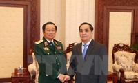 Vietnam, Laos’ military forces cooperate effectively
