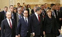 'Normandy Four' leaders agree to meet in October in Paris