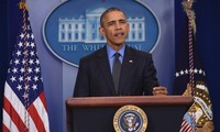 President Barack Obama holds year-end news conference