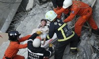 Casualties of Taiwan quake continue to rise