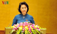 Nguyen Thi Kim Ngan introduced as chairwoman of the 14th NA
